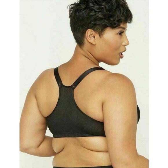 CATHERINES 4096 FrontClose Underwire Racerback Bra - Picture 2 of 5